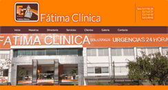 Desktop Screenshot of fatimaclinica.com